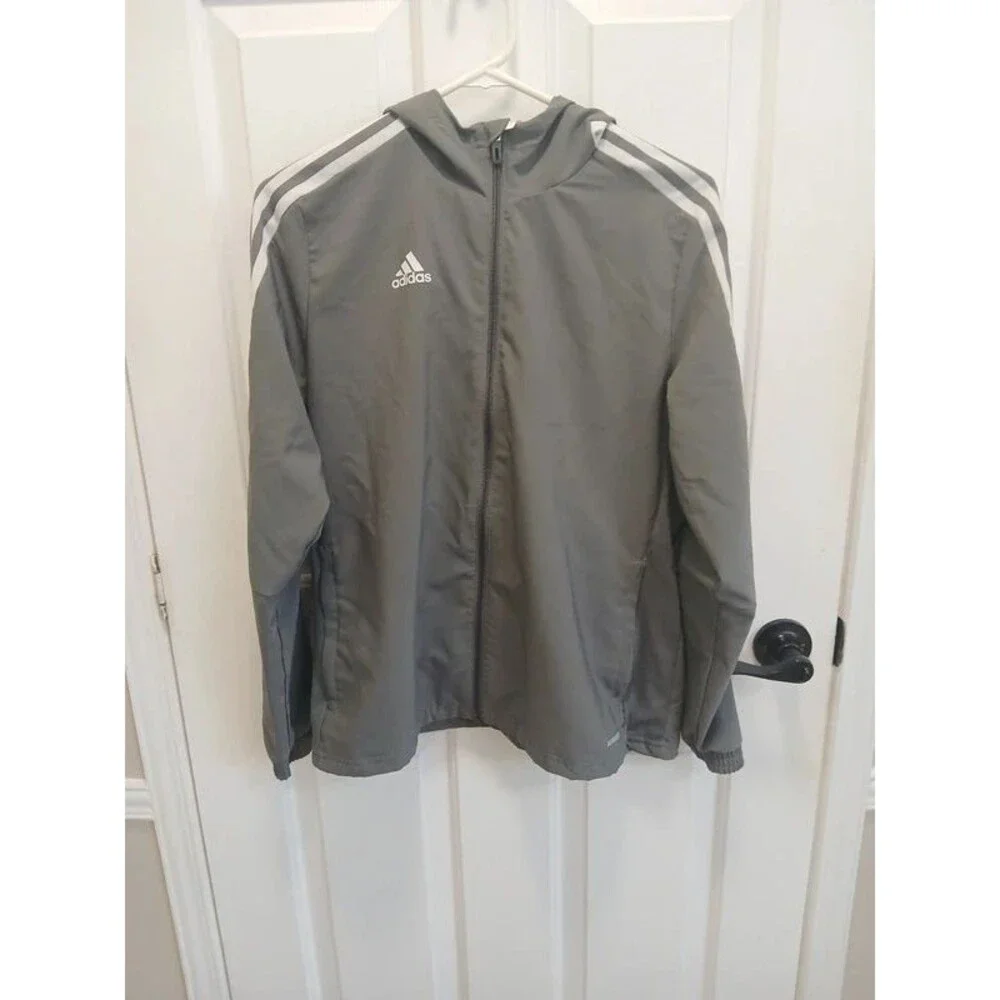 Adidas Small Gray Track Jacket